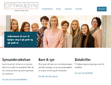 Tablet Screenshot of optikkogsyn.com